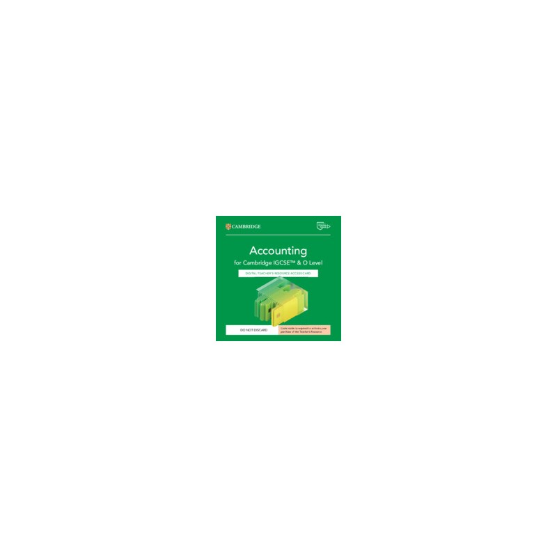 9781009815451 Accounting for Cambridge IGCSE and O Level Teacher's Resource | Cambridge International Education