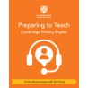 9781108978446 Preparing to Teach Cambridge Primary English (Online Masterclasses with Self-Study)