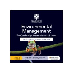 9781009306324 Environmental Management for Cambridge International AS Level Teacher's Resource | Cambridge International Educati