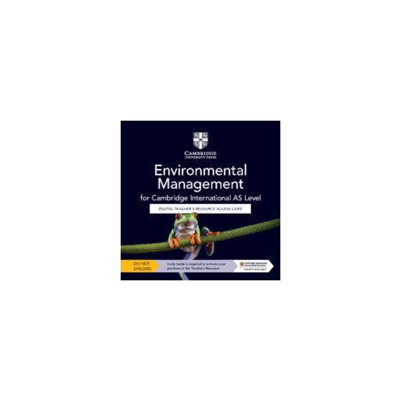 9781009306324 Environmental Management for Cambridge International AS Level Teacher's Resource | Cambridge International Educati
