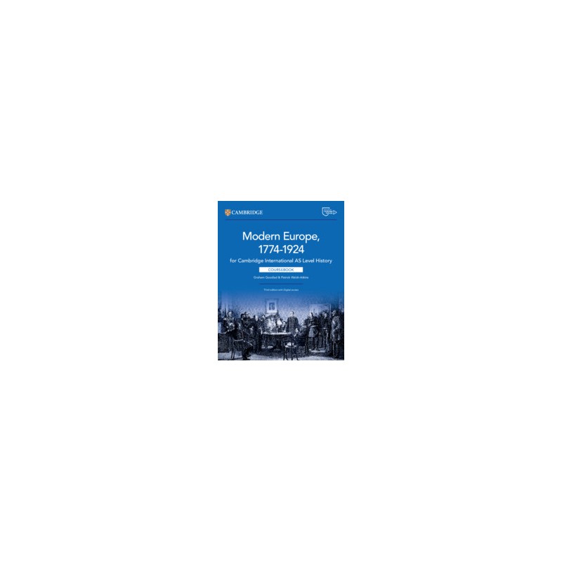 9781009556200 Modern Europe 1774-1924 for Cambridge International AS Level History Coursebook | Cambridge International Educatio