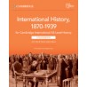 9781009556323 International History 1870-1939 for Cambridge International AS Level History Coursebook | Cambridge International 