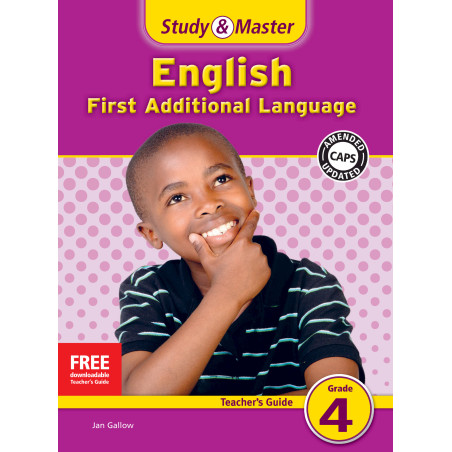 Study and Master English First Additional Language Grade 4 Teacher's Guide