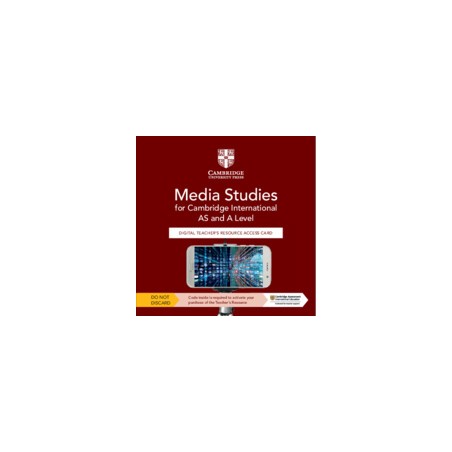 9781009301374 Media Studies for Cambridge International AS and A Level Teacher’s Resource | Cambridge International Education