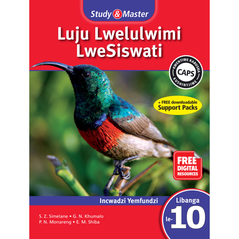 Study and Master Luju Lwelulwimi LweSiswati Libanga le-10 Incwadzi Yemfundzi