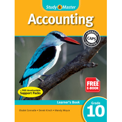 Study and Master Accounting Grade 10 Learner's Book