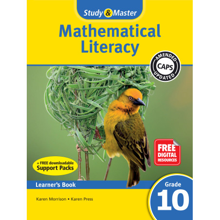Study and Master Mathematical Literacy Grade 10 Learner's Book