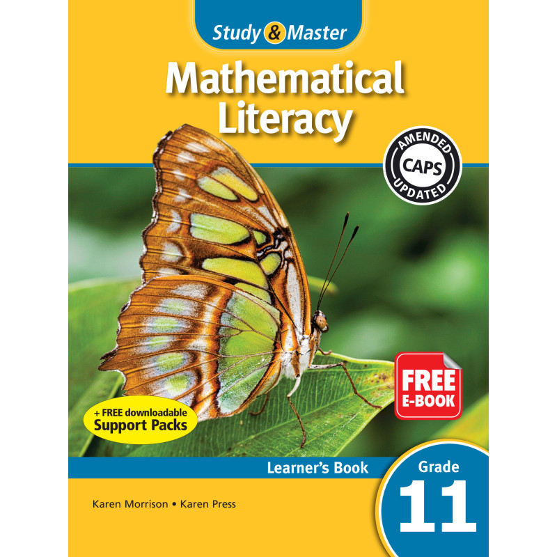 Study and Master Mathematical Literacy Grade 11 Learner's Book