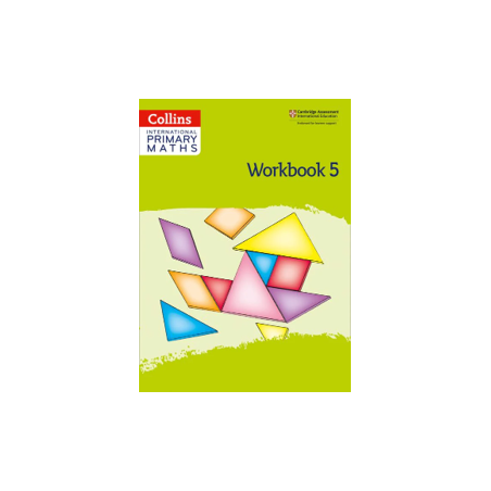9780008369491 Collins International Primary Maths Stage 5 Workbook | Cambridge International Education