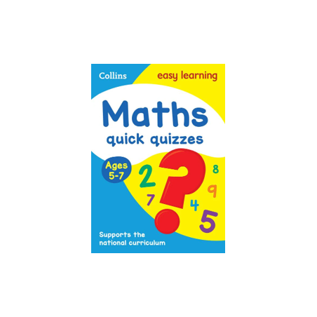 9780008212520 Collins easy learning Maths quick quizzes (Ages 5-7) | Cambidge International Education