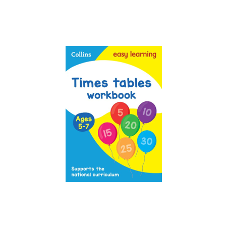 9780008134396 Collins easy learning Times Tables Workbook (Ages 5-7) | Cambridge International Education