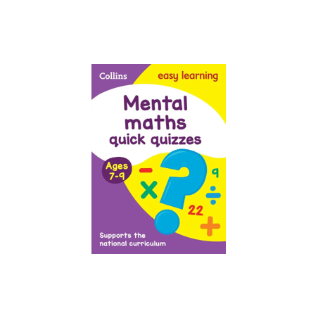 9780008212599 Collins easy learning Mental Maths quick quizzes (Ages 7-9) | Cambridge International Education