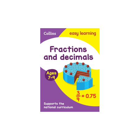 9780008134457 Collins easy learning Fractions and Decimals (Ages 7-9) | Cambridge International Education