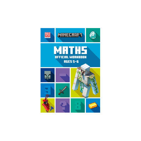 9780008462741 Minecraft Maths Workbook (Ages 5-6) | Cambridge International Education