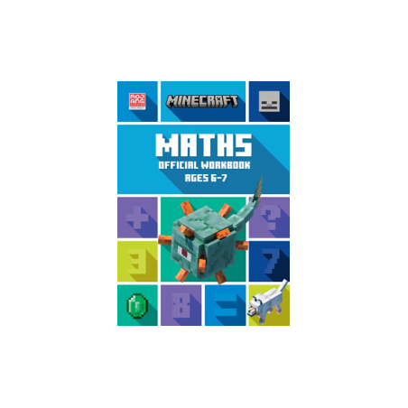 9780008462758 Minecraft Maths Workbook Ages 6-7 | Cambridge International Education
