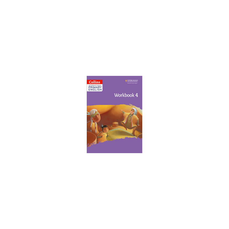 9780008367725 Collins International Primary English Stage 4 Workbook | Cambridge International Education