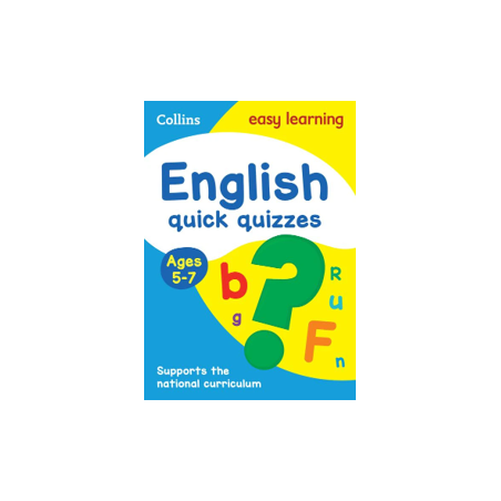 9780008212537 Collins easy learning English quick quizzes (Ages 5-7) | Cambridge International Education